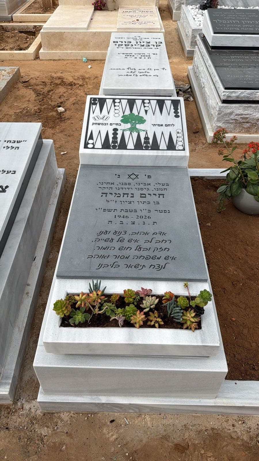 מצבה אומנותית בעבודת יד - עבודה 12